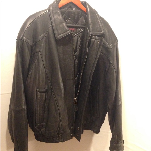 Mirage Leather Bomber Jacket
